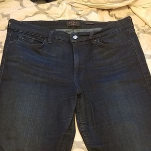 Dark "slim straight" jeans